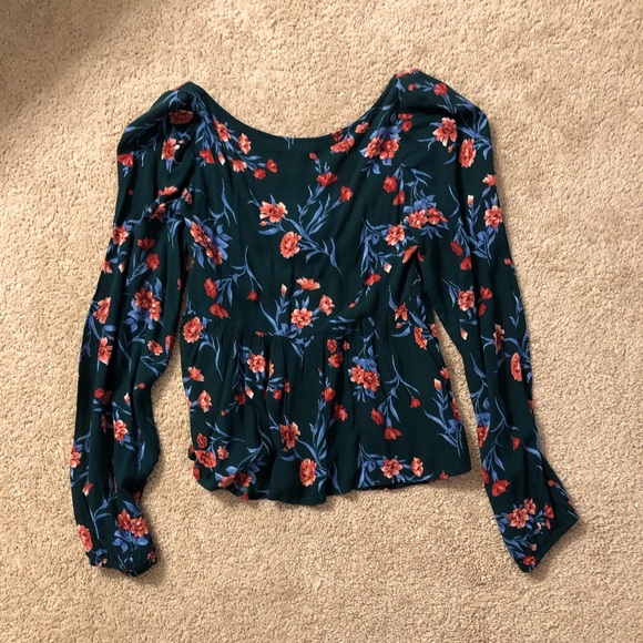 Tie Front American Eagle Top - Picture 9 of 9